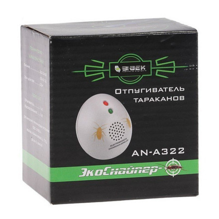 Электромагнитный отпугиватель тараканов «Экоснайпер AN-A322» Электромагнитный отпугиватель тараканов «Экоснайпер AN-A322»